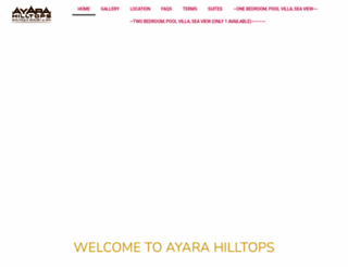 ayarahilltops.com screenshot
