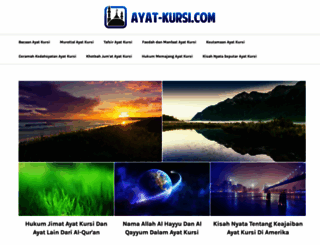 ayat-kursi.com screenshot