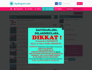 aydinport.net screenshot