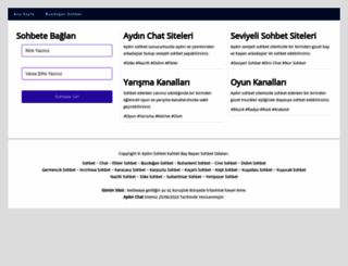 aydinsohbet.net screenshot
