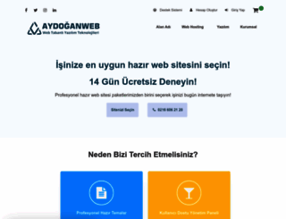 aydoganweb.com screenshot