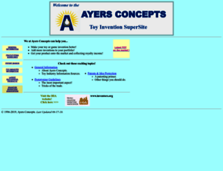 ayers-concepts.com screenshot