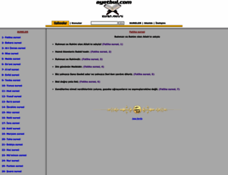 ayetbul.com screenshot