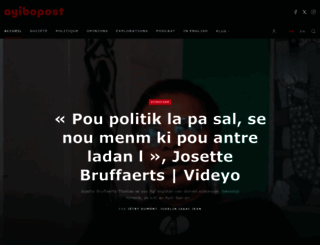 ayibopost.com screenshot