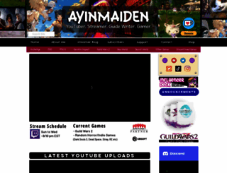 ayinmaiden.com screenshot