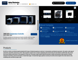 aykayelectronics.com screenshot