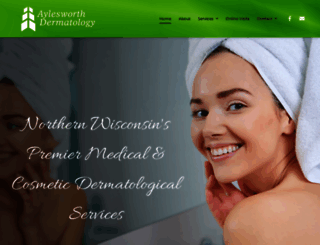aylesworthdermatology.com screenshot