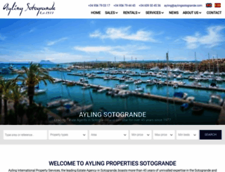 aylingsotogrande.com screenshot