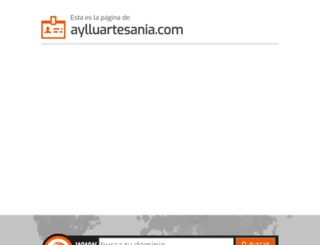 aylluartesania.com screenshot