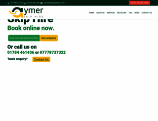 aymerskips.com screenshot
