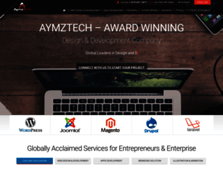 aymztech.com screenshot