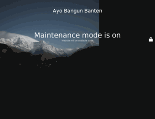 ayobangunbanten.com screenshot