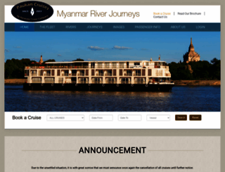 ayravatacruises.com screenshot