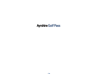 ayrshiregolfpass.co.uk screenshot