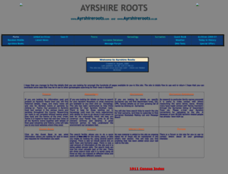 ayrshireroots.co.uk screenshot