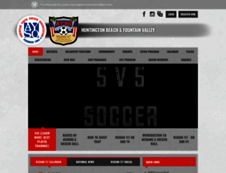 ayso117.org screenshot