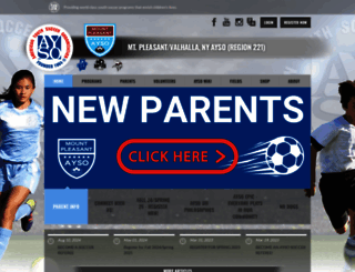 ayso221.org screenshot