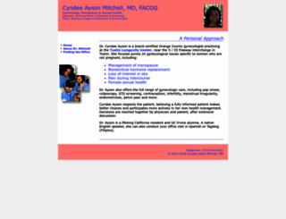 aysonmd.com screenshot