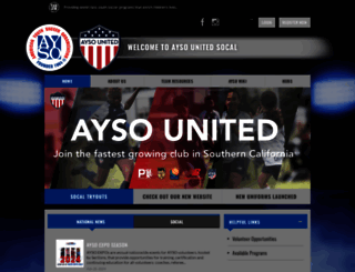 aysounitedla.org screenshot