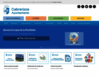 ayto-cabrerizos.com screenshot