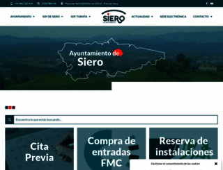 ayto-siero.es screenshot