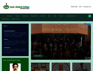 ayubmed.edu.pk screenshot