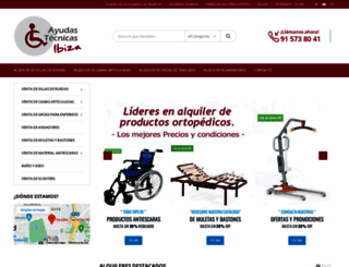 ayudastecnicasibiza.com screenshot