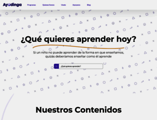 ayudinga.com screenshot