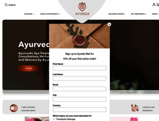 ayurda.com screenshot