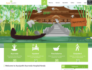ayurjyothi.com screenshot