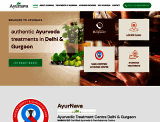 ayurnava.com screenshot