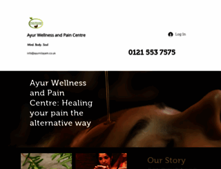 ayurnilayam.co.uk screenshot