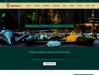 ayurprajna.com screenshot