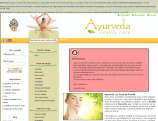 ayurveda-beauty-care.com screenshot