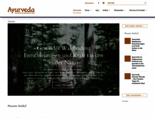 ayurveda-journal.de screenshot