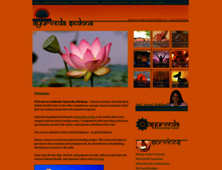 ayurveda-sedona.com screenshot