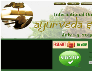 ayurveda-summit.com screenshot