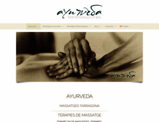 ayurveda.cat screenshot