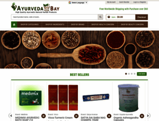 ayurvedabay.com screenshot