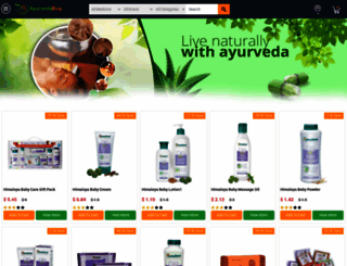 ayurvedabuy.com screenshot