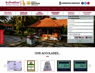 ayurvedagram.com screenshot