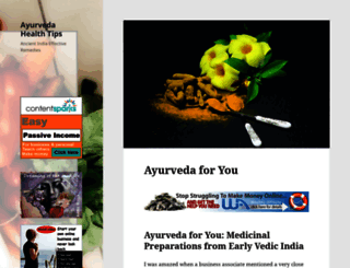 ayurvedahealthtips.com screenshot
