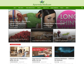 ayurvedamedicare.com screenshot