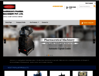 ayurvedicmachinery.com screenshot