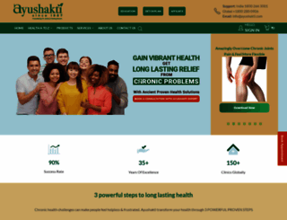 ayushakti.com screenshot
