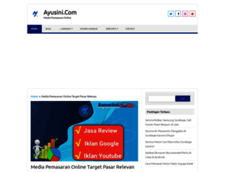 ayusini.com screenshot