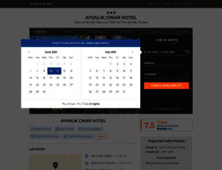 ayvalik-cinar-hotel.balikesir.hotels-tr.net screenshot