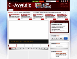 ayyildizgazetesi.com screenshot