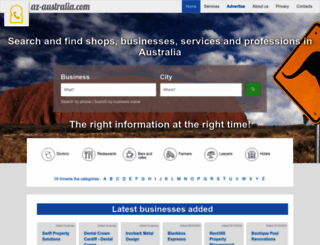 az-australia.com screenshot
