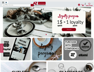 az-boutique.com screenshot
